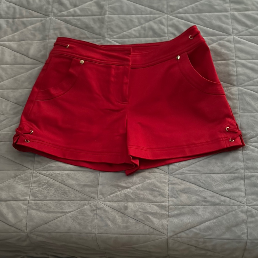 Cache Women's Red Casual Shorts  size 2